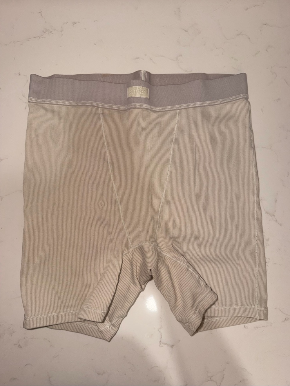 Skims cotton Ribbed Boxer Shorts